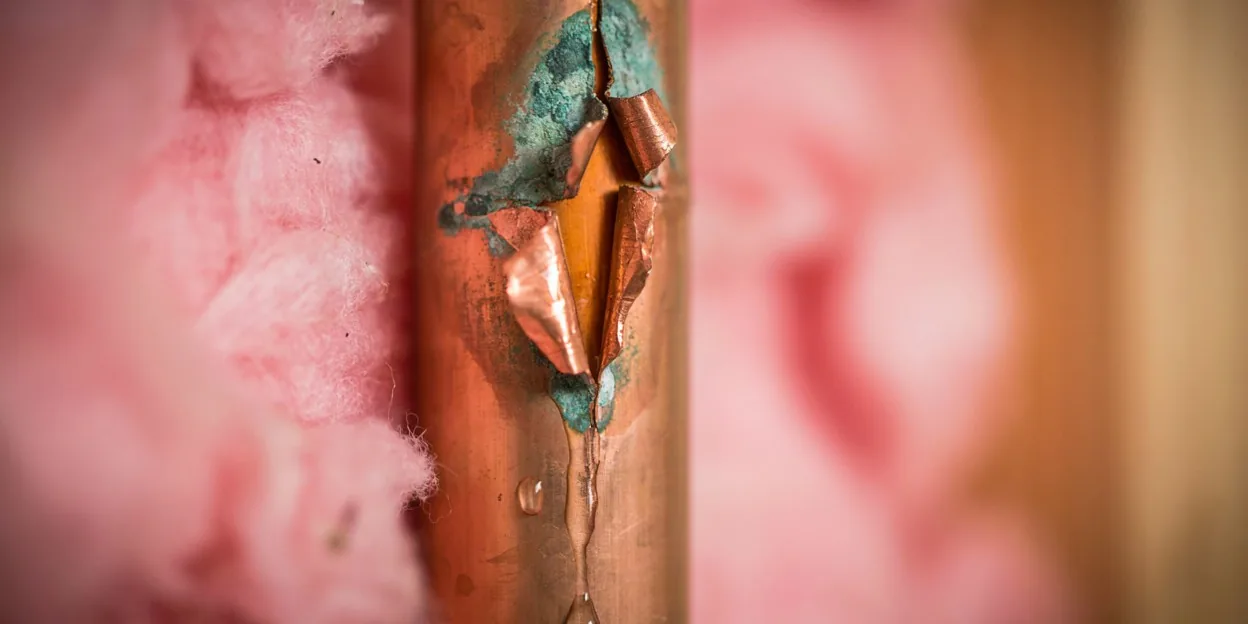 Burst Pipe Water Damage in Pflugerville, TX